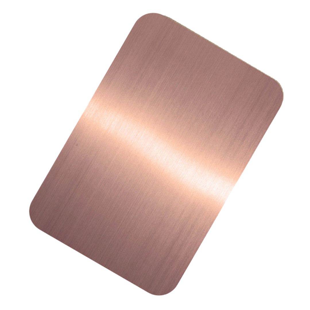 rose gold Stainless Steel Sheet