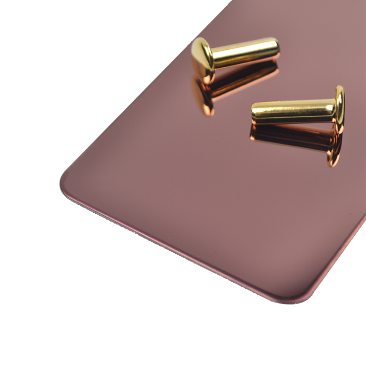 copper mirror polished ss sheet