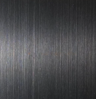 black hl stainless steel sheet