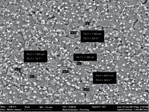 metallographic structure of 6Cr13