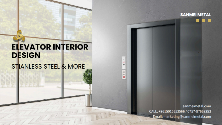 SANMEI METAL ELEVATOR INTERIOR DESIGN CATALOG