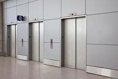 stainless steel elevator door panel