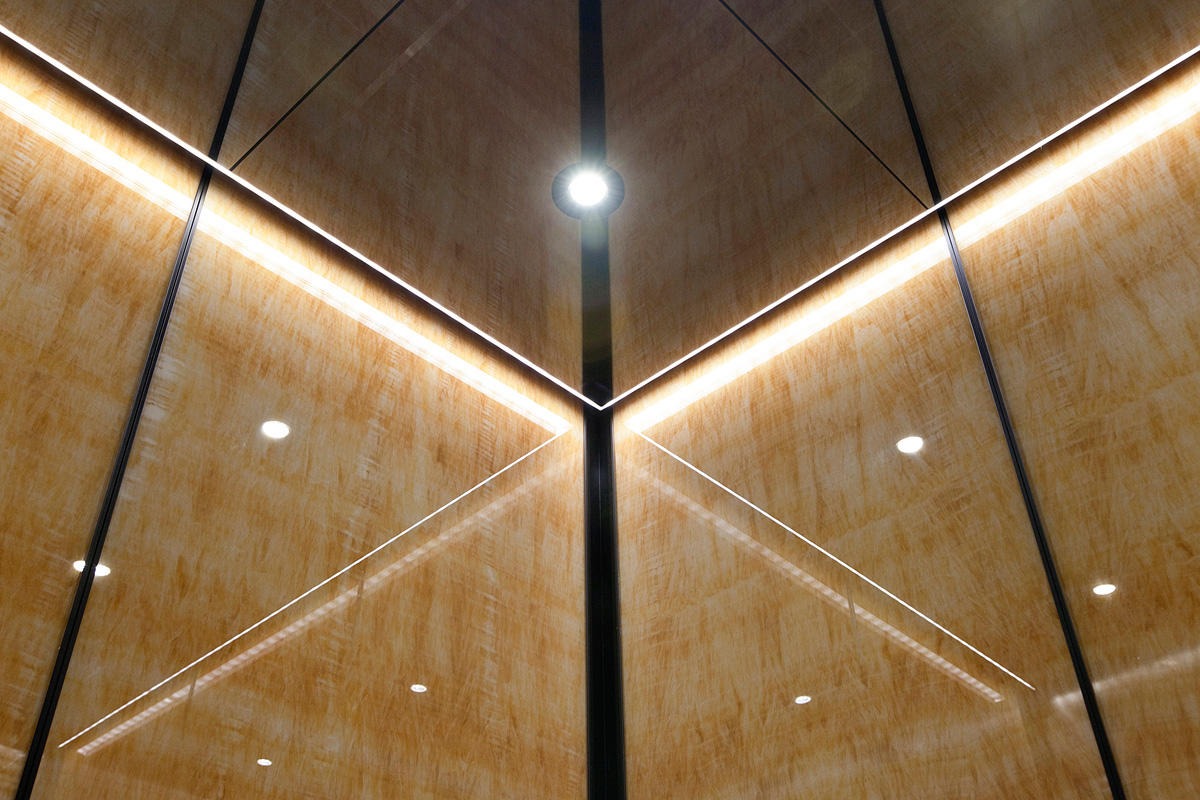 Stainless Steel Elevator Ceiling Panels