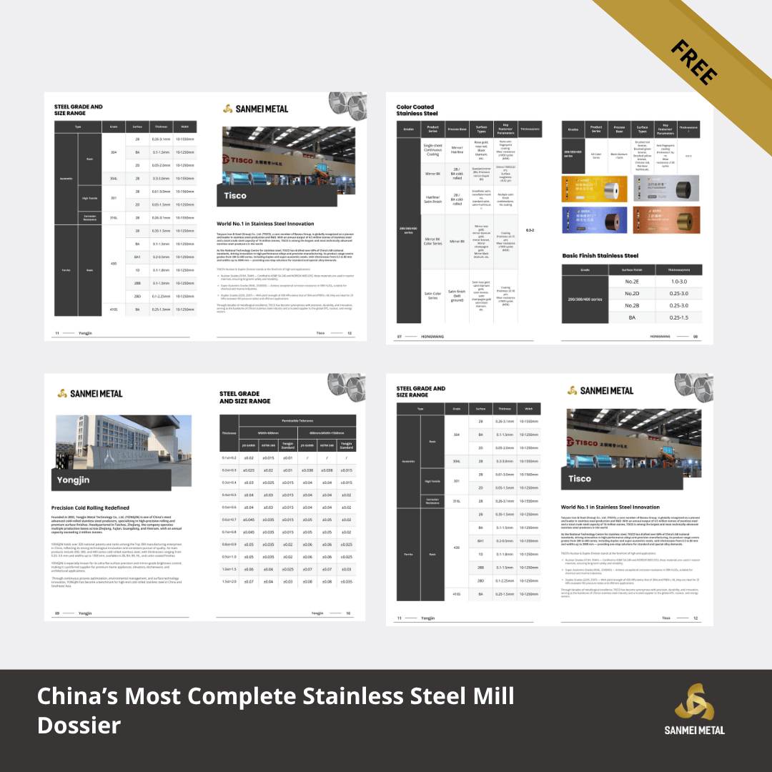 China’s Most Complete Stainless Steel Mill Dossier (1)