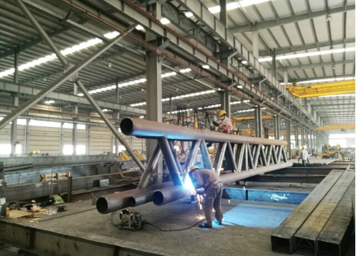 steel structure fabrication hub