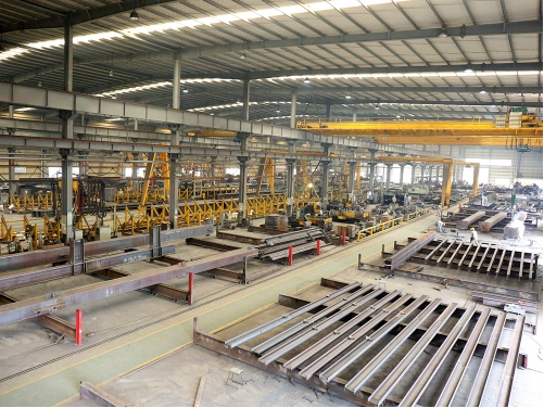 철골 구조물 제작 허브