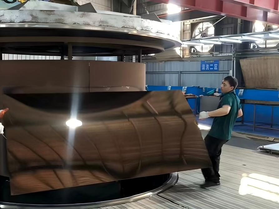 stanless steel sheet pvd coating