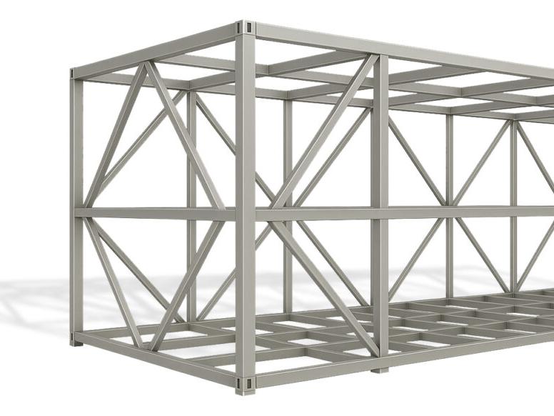 modular stainless steel structure