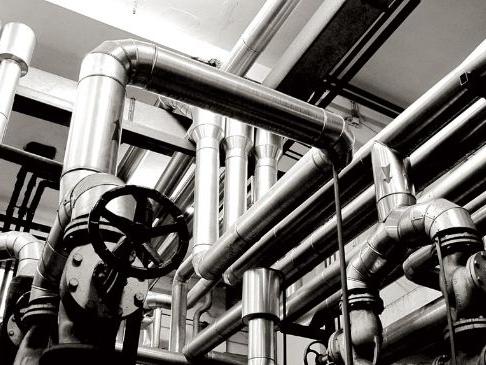 stainless steel pipe support structure