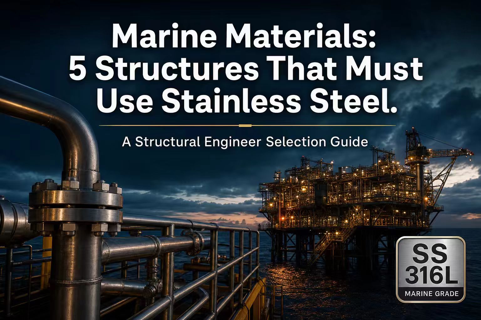 Marine Materials 5 Structures That MustUse Stainless Steel