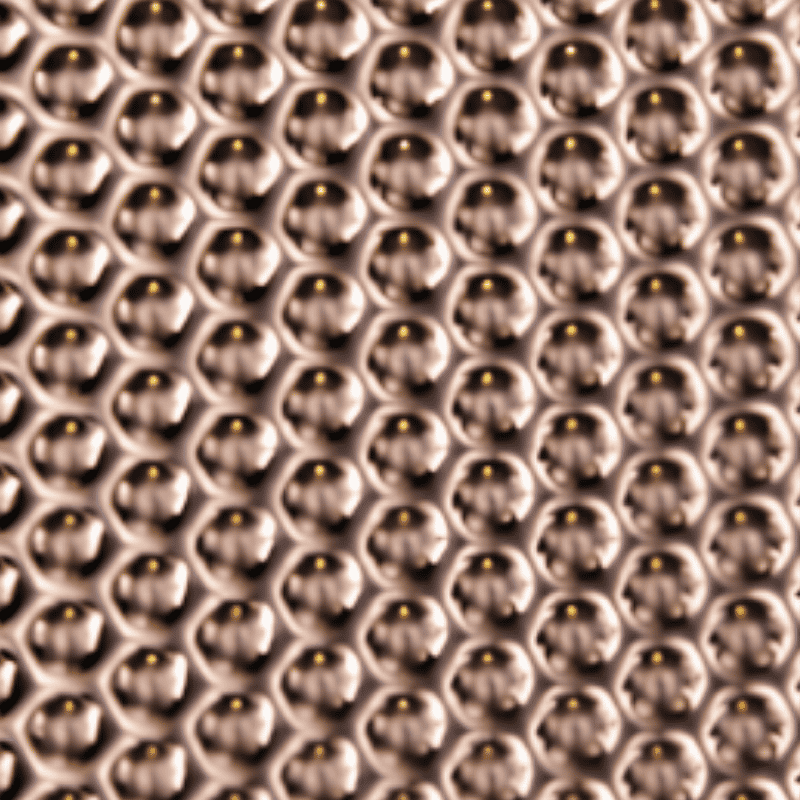 Rose Gold Vibration Stianless Steel Sheet S26VB-19