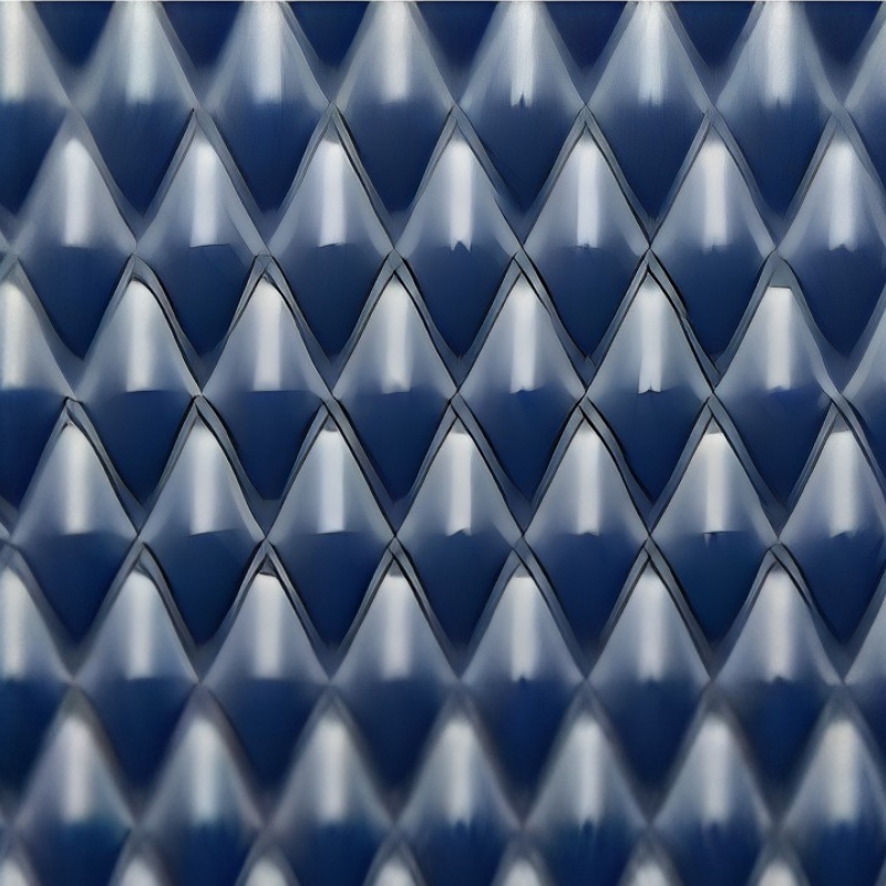 7WL navy blue textured Stainless Steel Sheet
