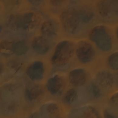 Aged dark bronze hammered stainless steel sheet with soft texture