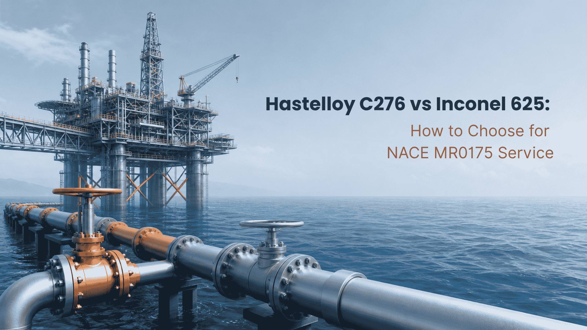Hastelloy C276 vs Inconel 625 How to Choose for NACE MR0175 Service