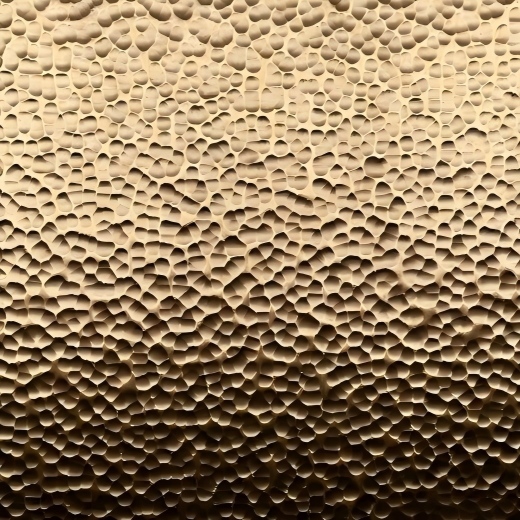 gold hammered stainless steel sheet