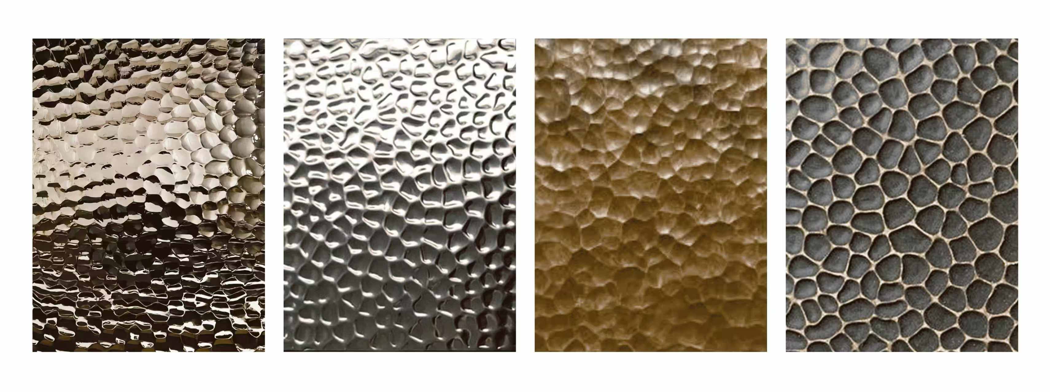 hammered stainless steel
