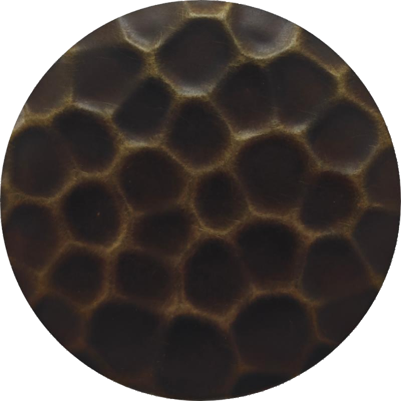 Antique Matte Hammered Bronze Stainless Steel Sheet