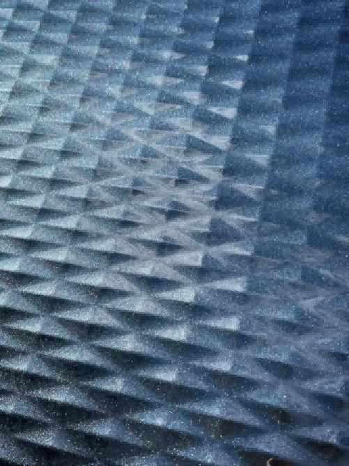 Large diamond pyramid embossed textured stainless steel sheet in mill finish2