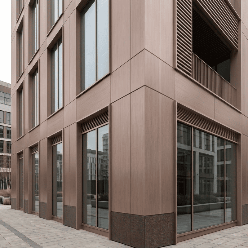 Bronze Hairline Stainless Steel Sheet for cladding