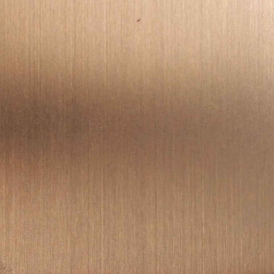 Classic Bronze Hairline Stainless Steel Sheet