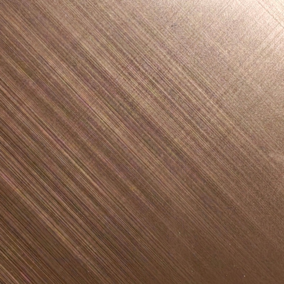 Classic Cross HL Stainless Steel Sheet