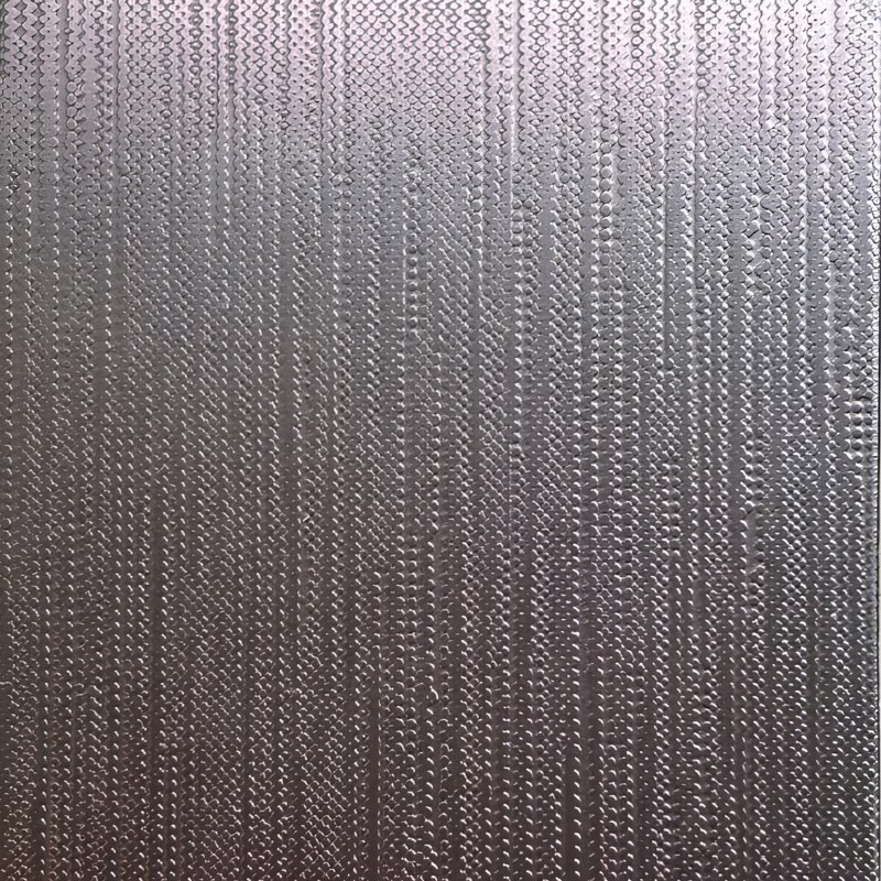 Etched Textile Weave Pattern Red Copper Stainless Steel Sheet