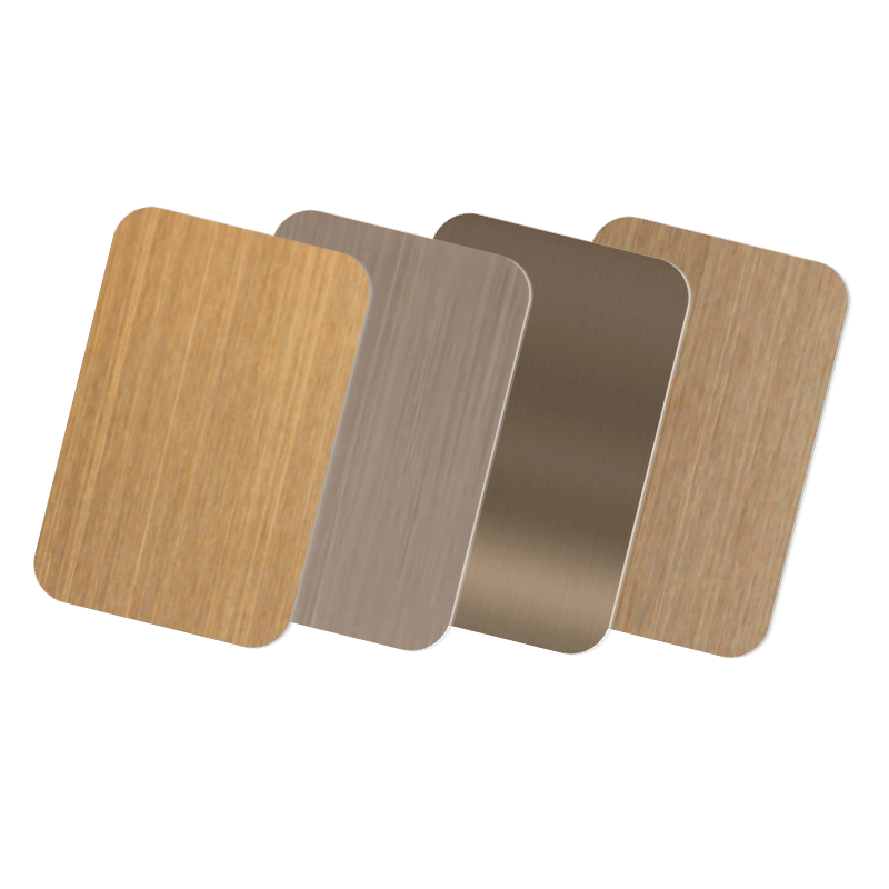 Hairline PVD Coated Stainless Steel Sheet