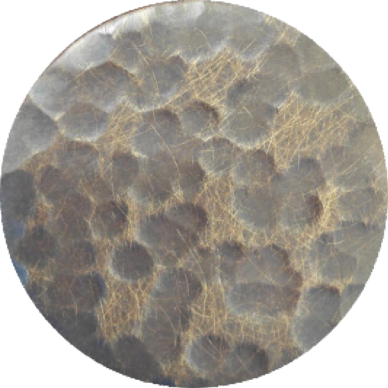 Light Matte Vibration Hammered Bronze Stainless Steel Sheet