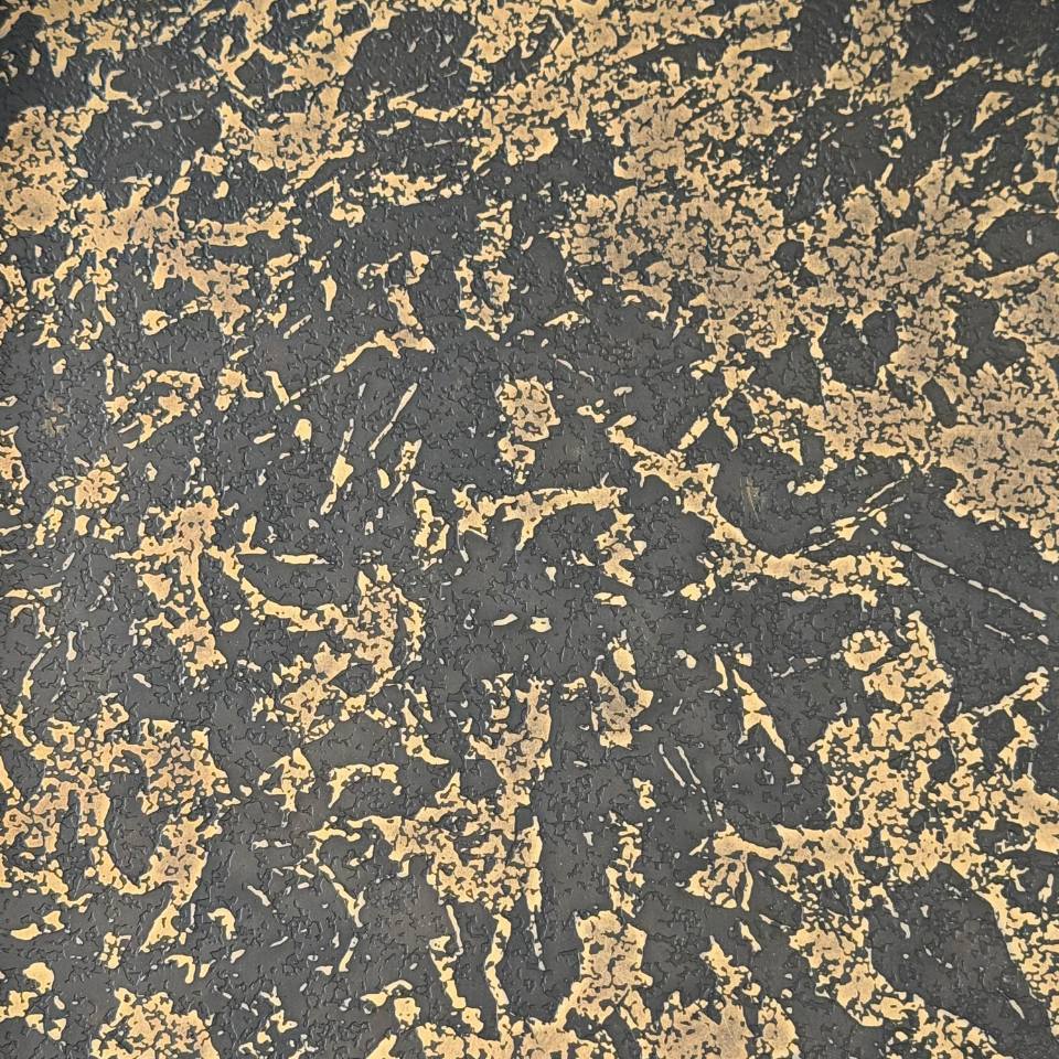 Patinated Bronze Etched Stainless Steel Sheet