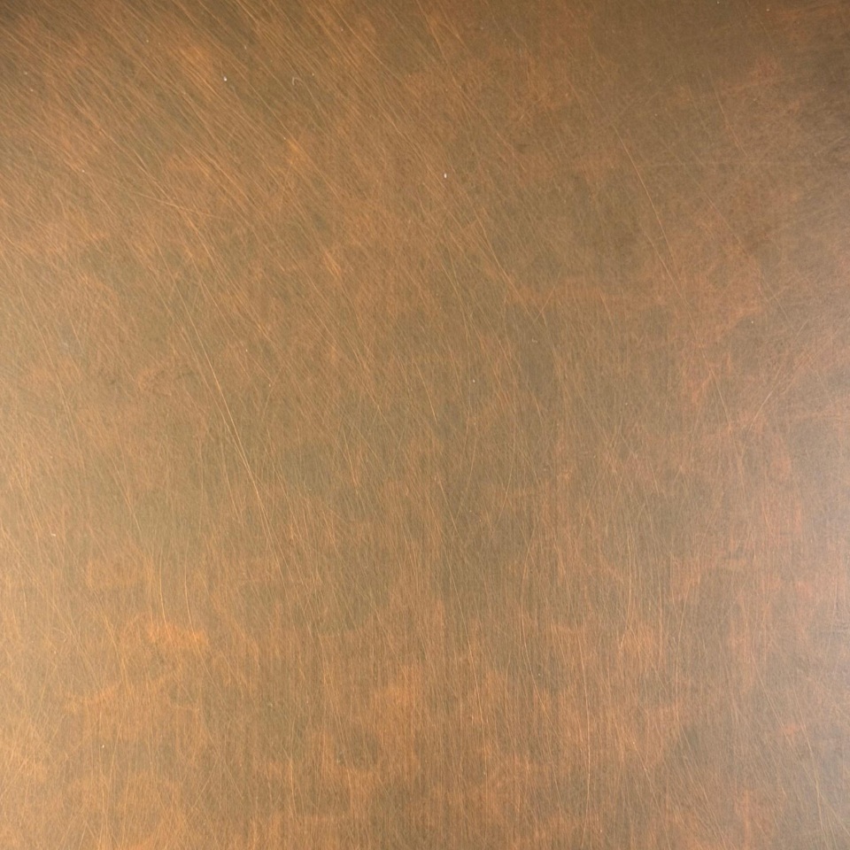 Patinated Bronze Stainless Steel Sheet (2)