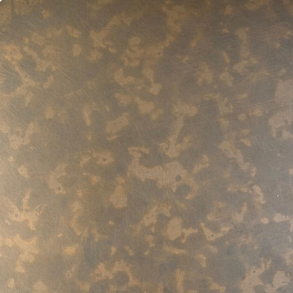 Timeworn Bronze Stainless Steel Sheet (2)