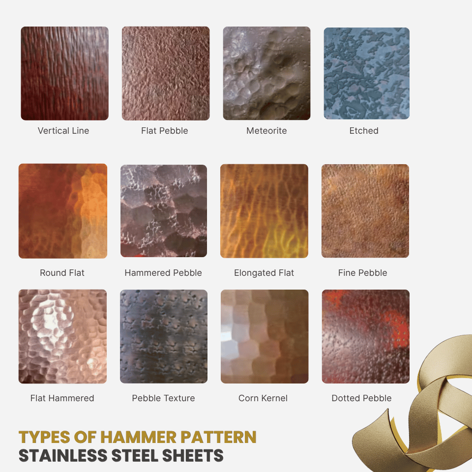Types of Hammer Pattern for Stainless Steel