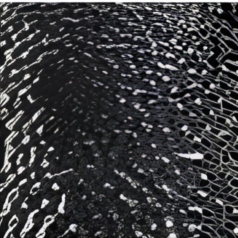 black random shallow water ripple stainless steel sheet