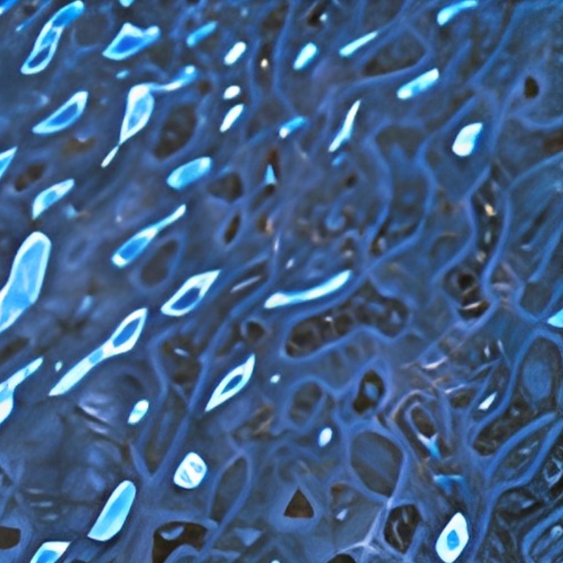 blue medium water ripple stainless steel sheet