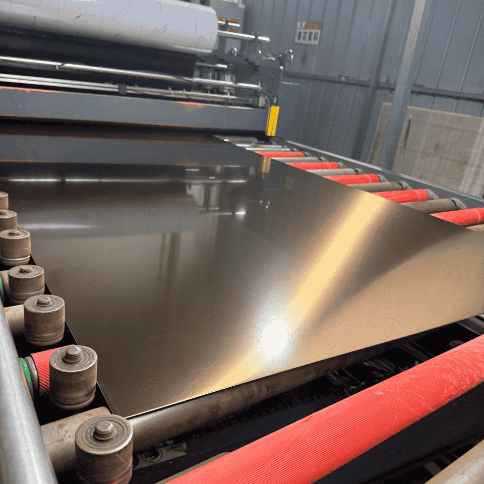 bronze mirror finish stainless steel