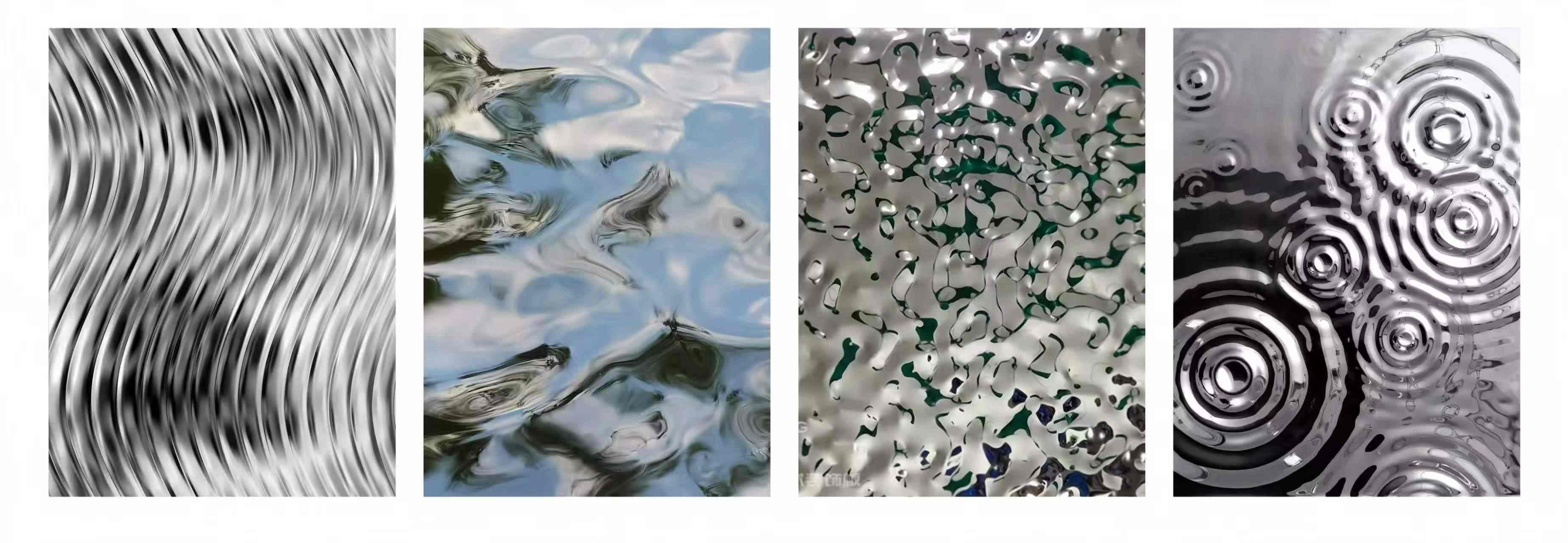 embossed water ripple stainless steel sheet