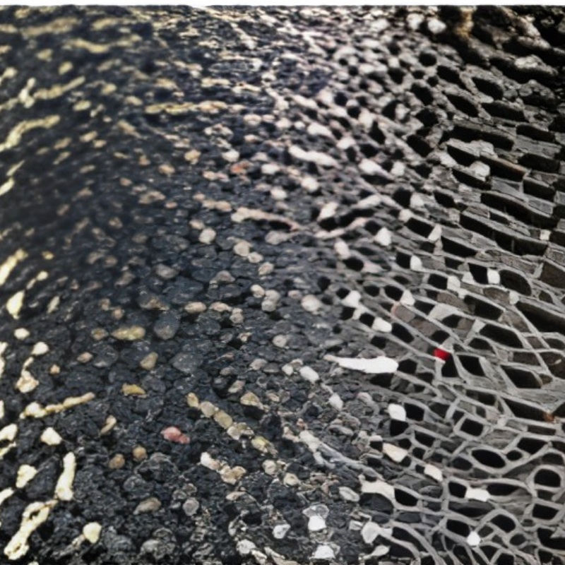 mill finish random shallow water ripple stainless steel sheet
