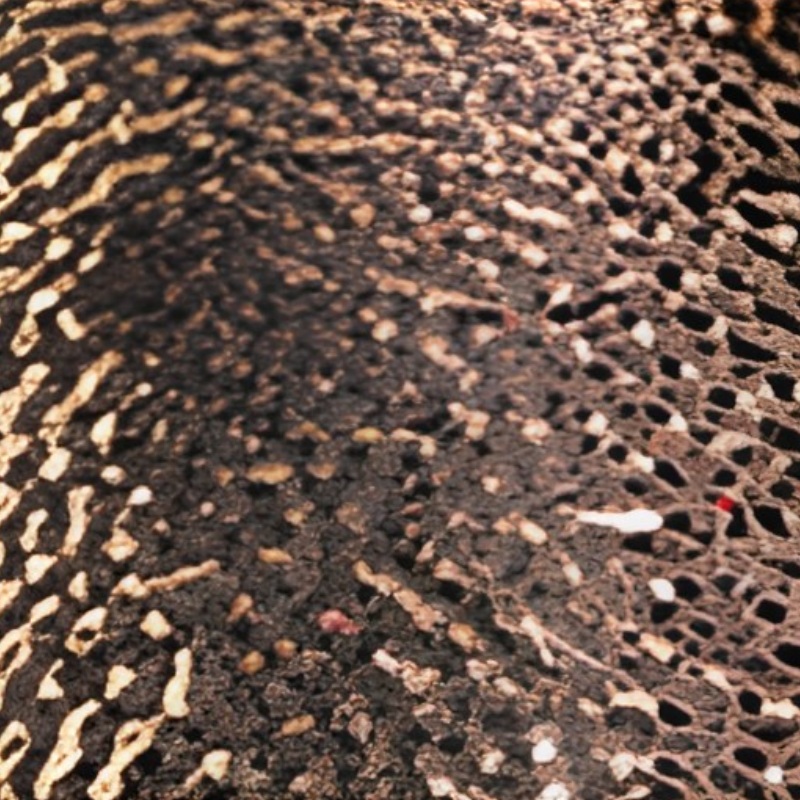 rose gold random deep water ripple stainless steel sheet