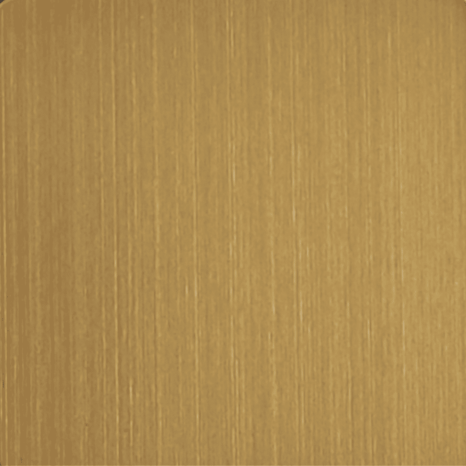Gold Hairline Stainless Steel
