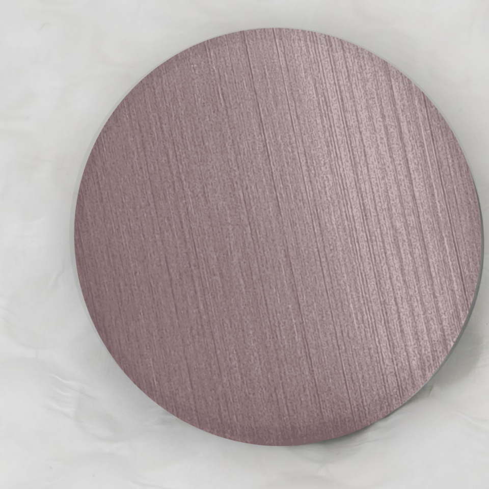 Gray-mauve Hairline Stianless Steel Sheet S26HL-15