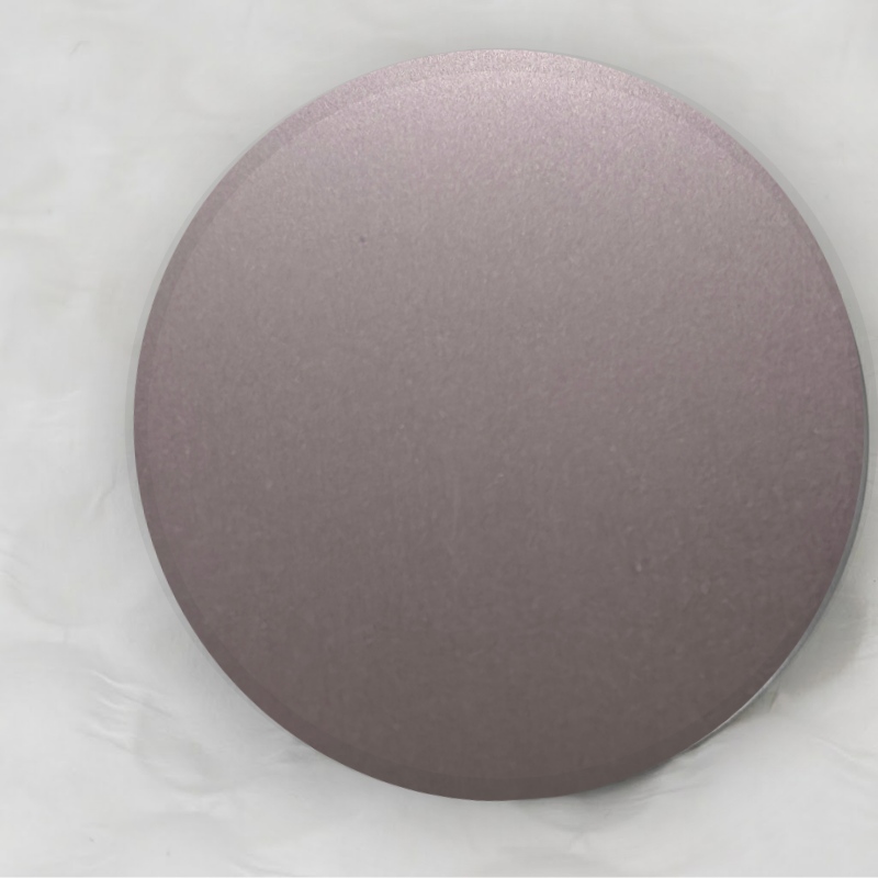 Gray-mauve Hairline Stainless Steel Sheet
