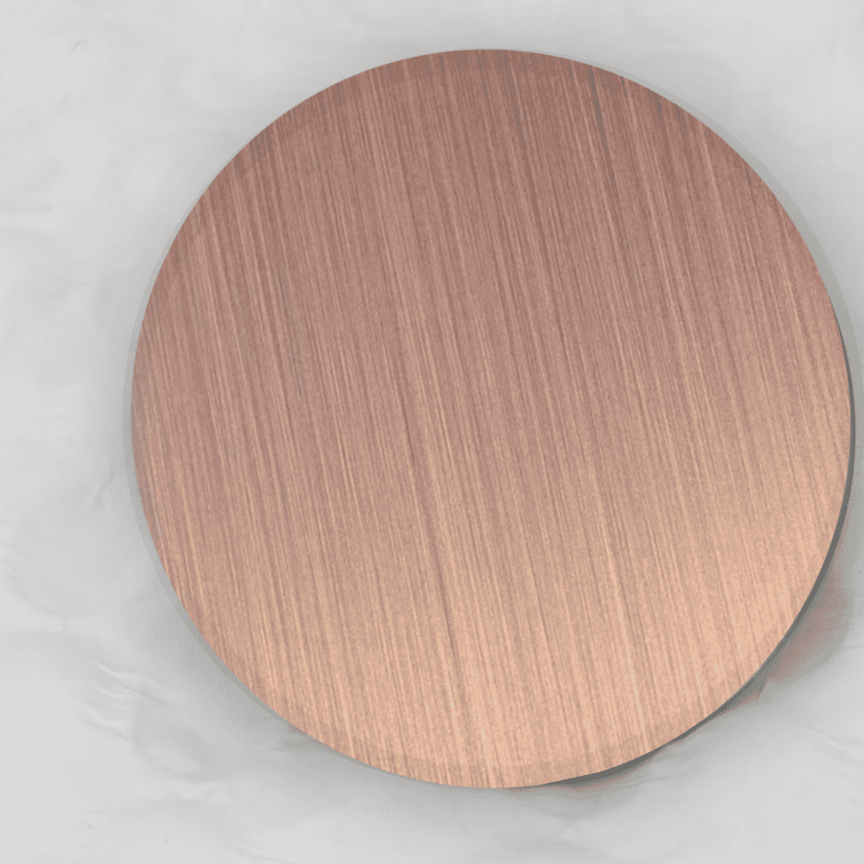Rose Gold Hairline Stianless Steel Sheet S26HL-22