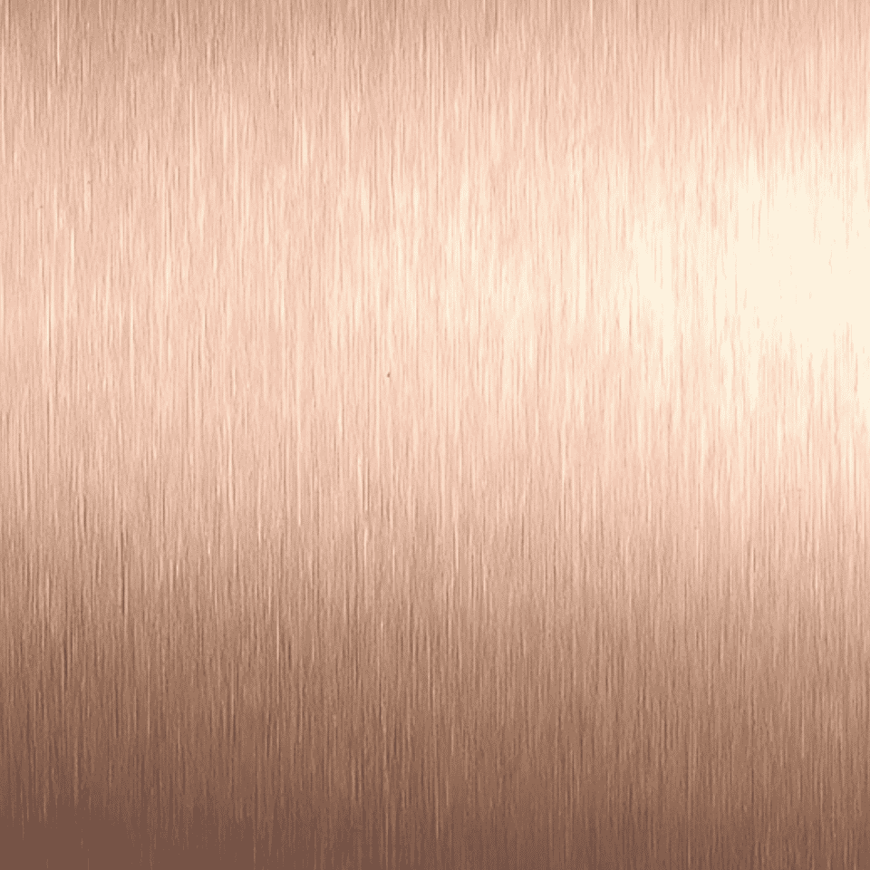 Rose Gold Satin Stianless Steel Sheet S26ST-19