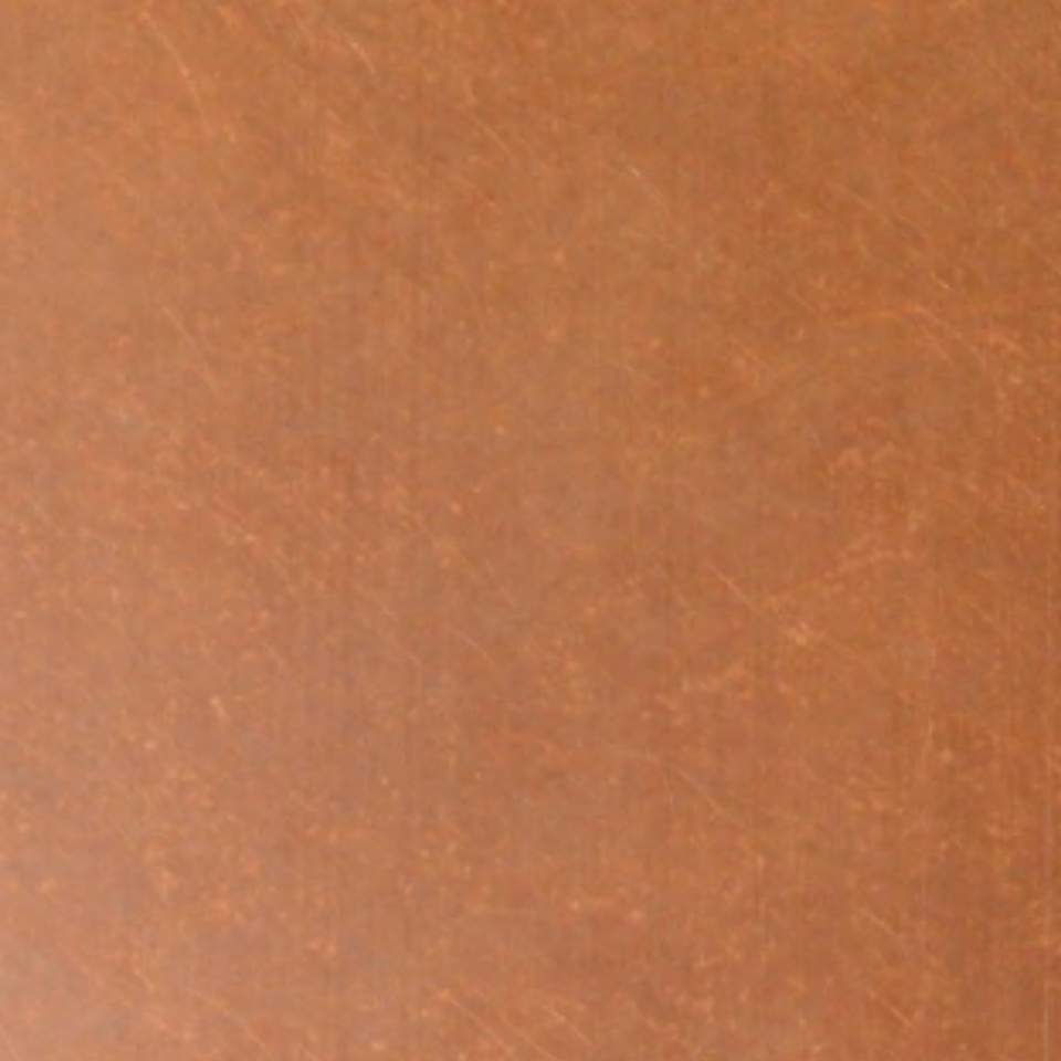 Timeworn Copper Stainless Steel Sheet