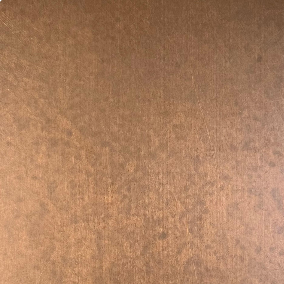 Vintage Copper Stainless Steel Sheet