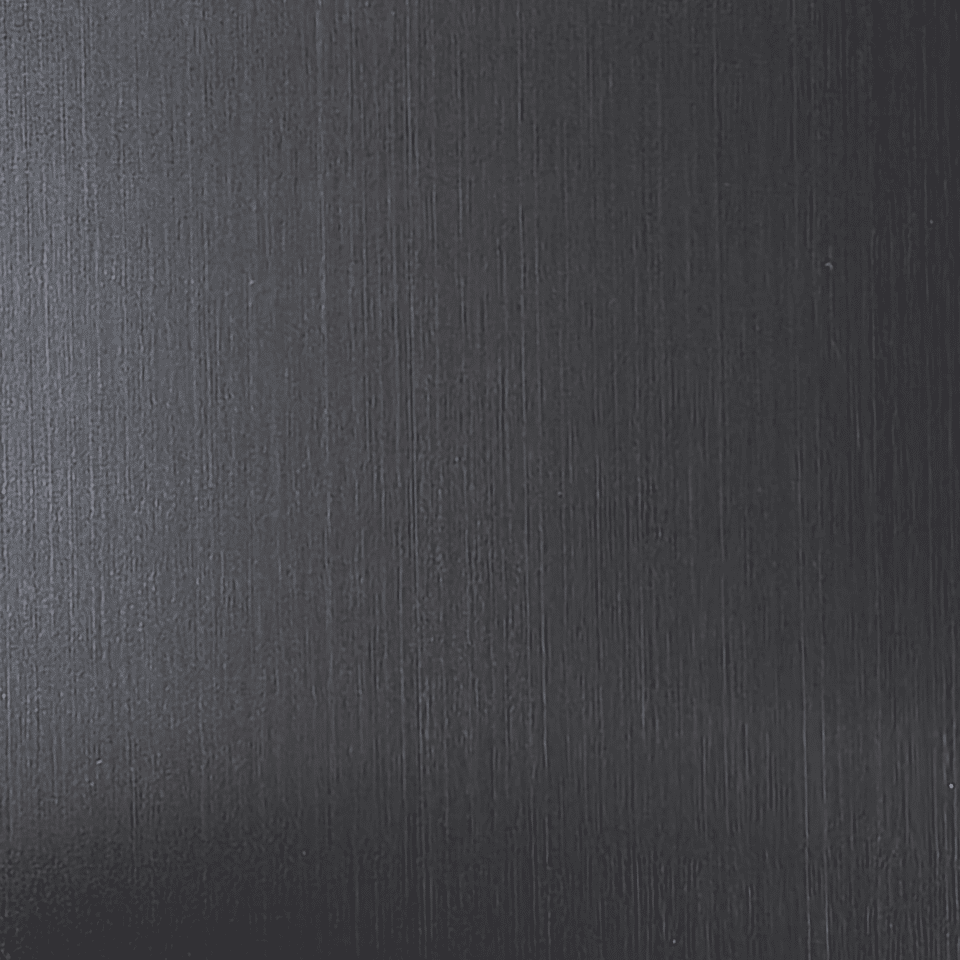 Water-plated Black Titanium Hairline Stianless Steel Sheet S26HL-13