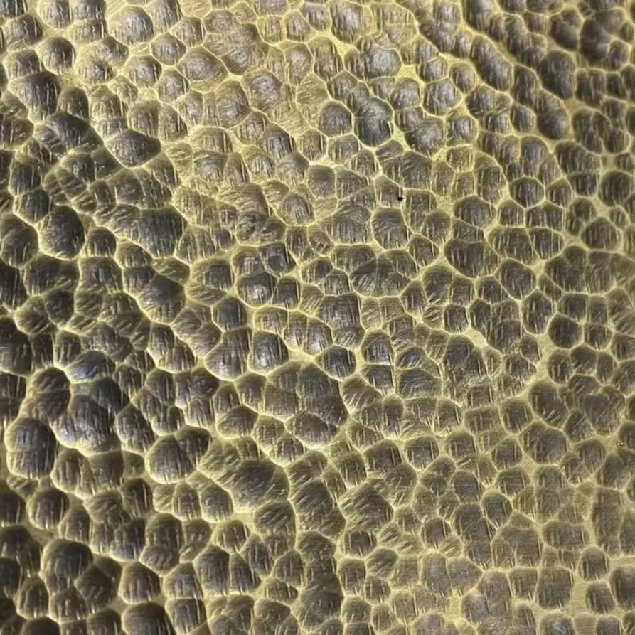 aged brass metal sheet