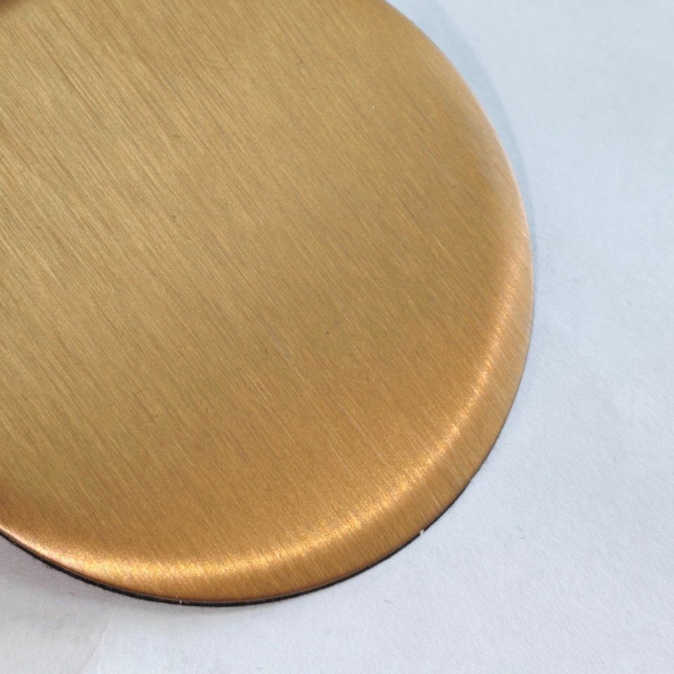 brass satin stainless steel sheet