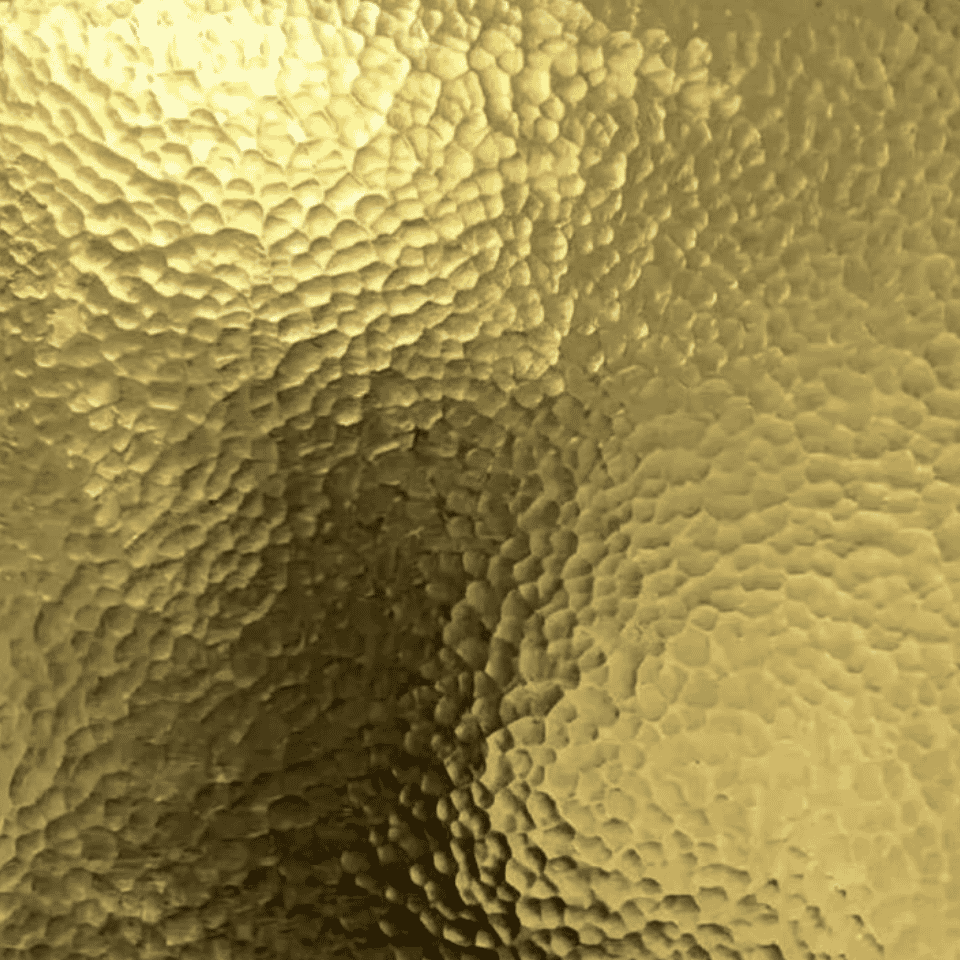 hammered mirrored brass sheet stainless steel