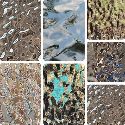 water ripple stainless steel sheets (1)